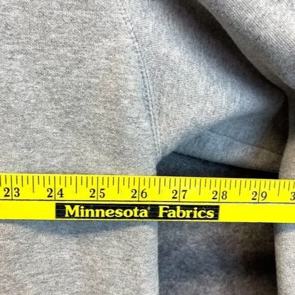 CARHARTT Men’s Hoodie Sweatshirt 3XL Heather Grey Logo Sleeve Loose Fit Pocket - Picture 9 of 14